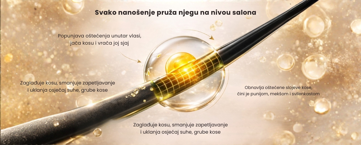 Kompaktna njega za oštećenu kosu